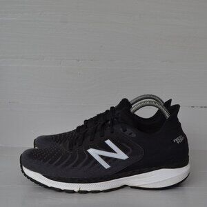 New Balance Black Gray Running Sneakers Women's 8.5 B Fresh Foam Shoes